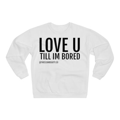 Unisex Crew Neck Sweatshirt White