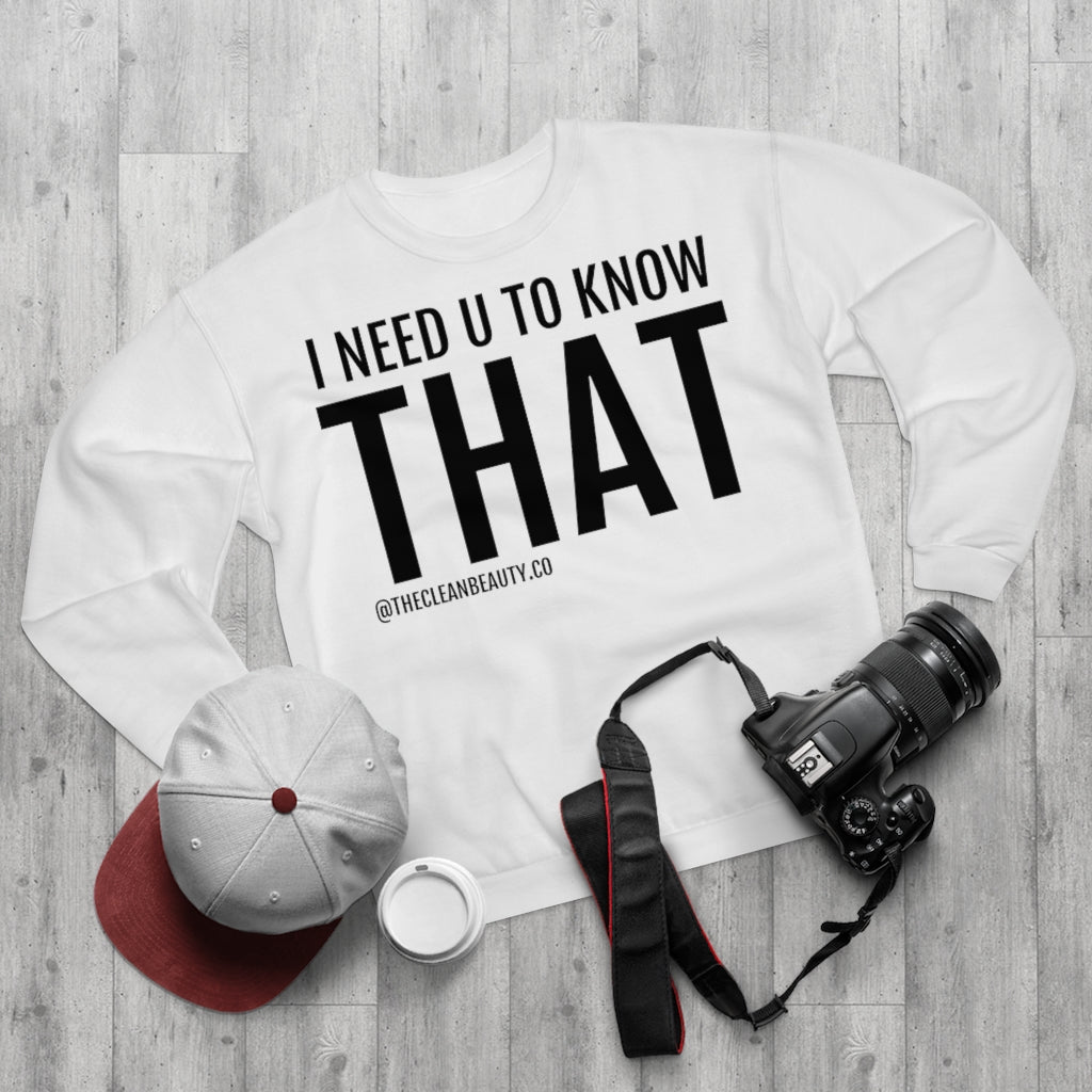 Unisex Crew Neck Sweatshirt