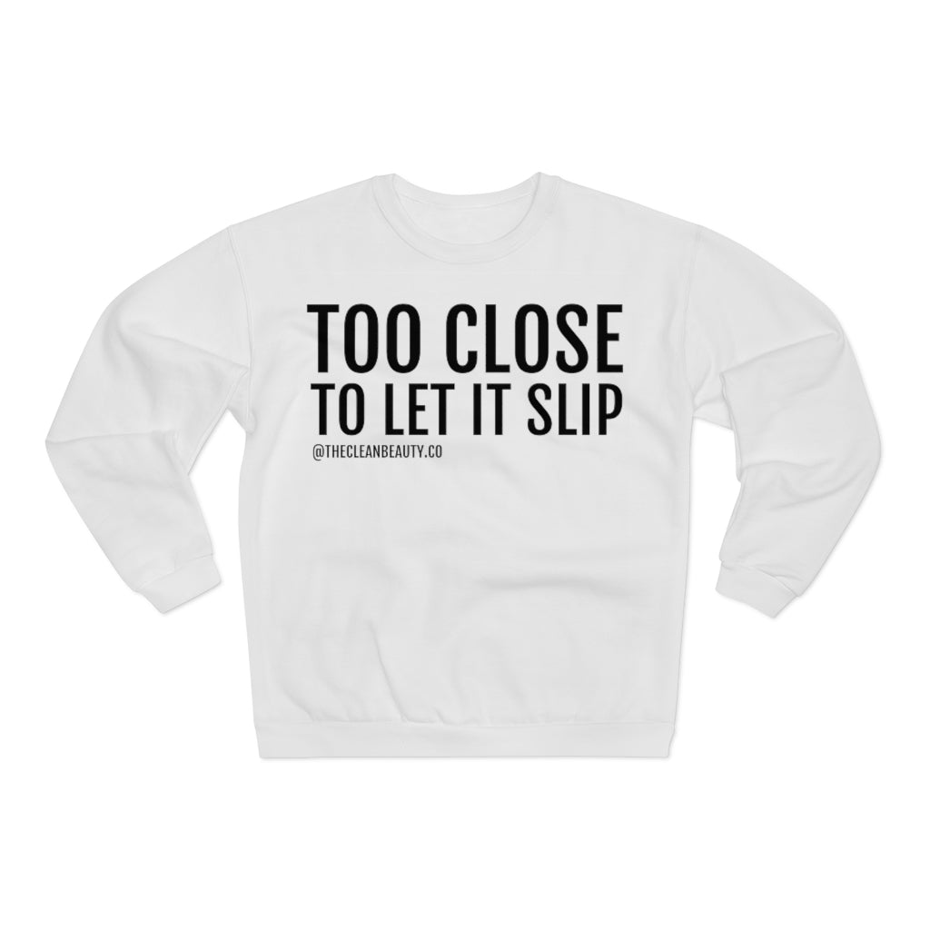 Unisex Crew Neck Sweatshirt White