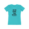 Women's The Boyfriend Tee/US Solid Tahiti Blue