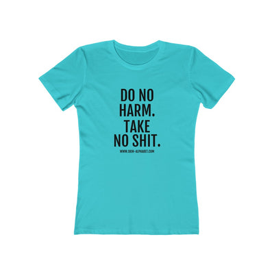 Women's The Boyfriend Tee/US Solid Tahiti Blue