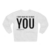 Unisex Crew Neck Sweatshirt White