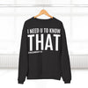 Unisex Crew Neck Sweatshirt