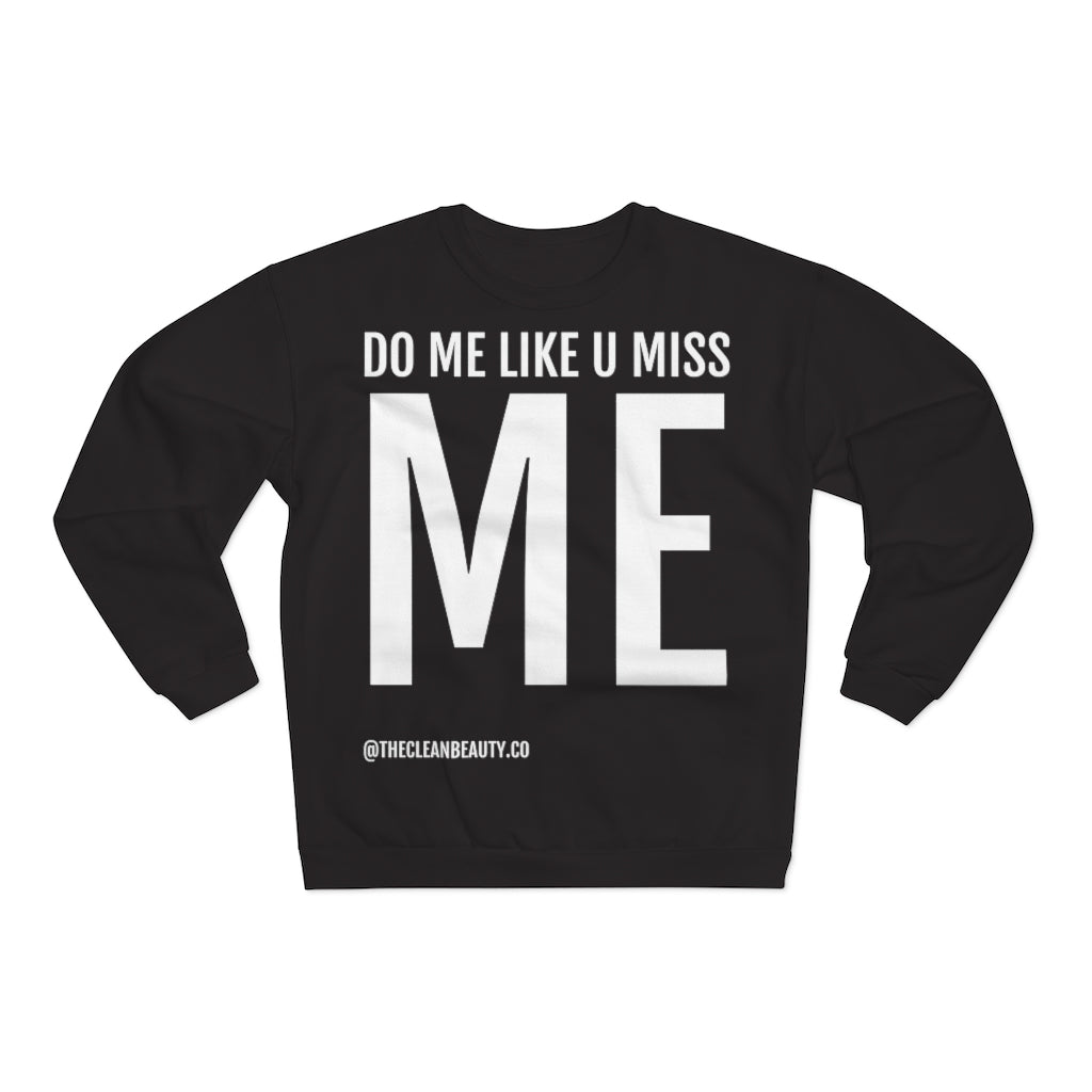 Unisex Crew Neck Sweatshirt Black