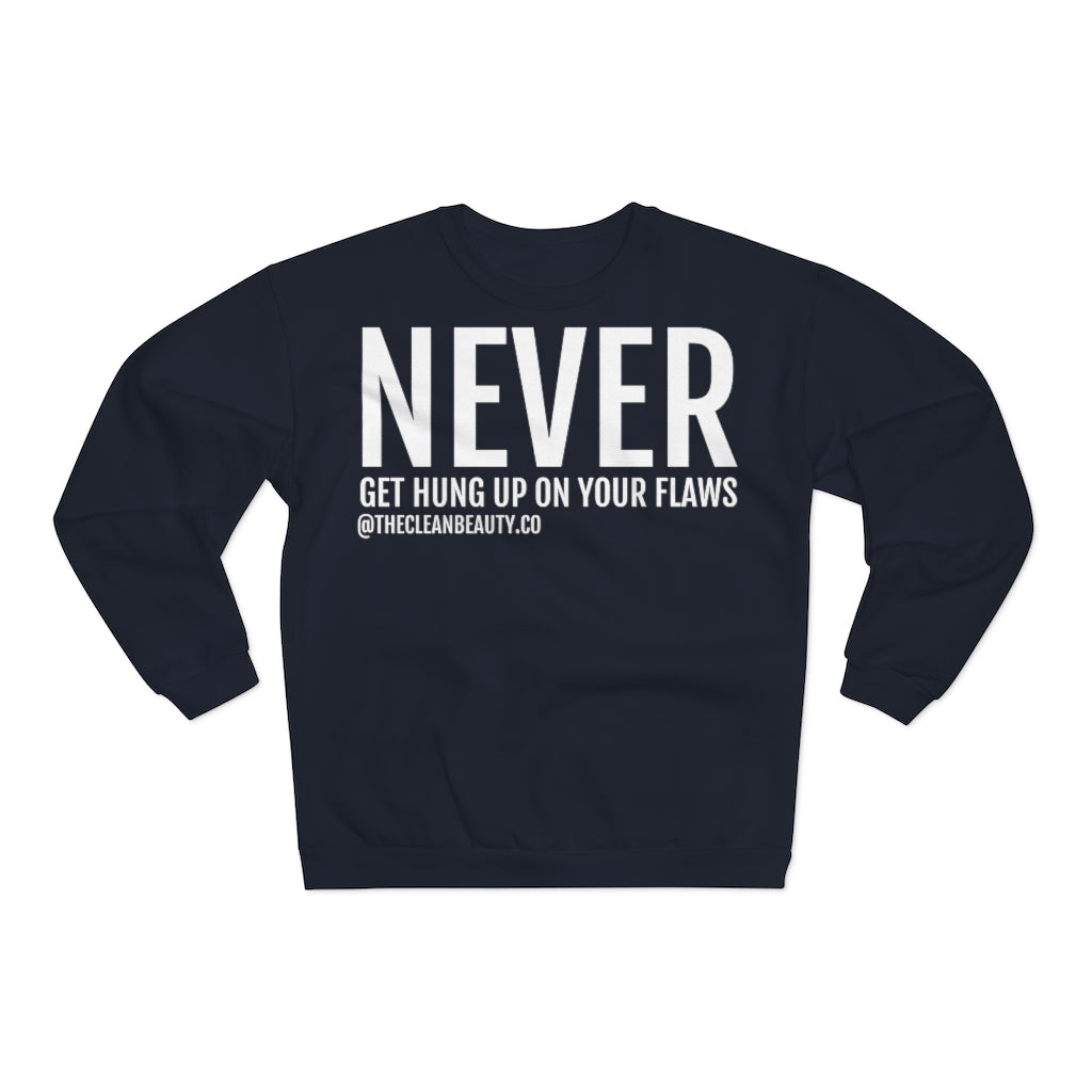 Unisex Crew Neck Sweatshirt Navy