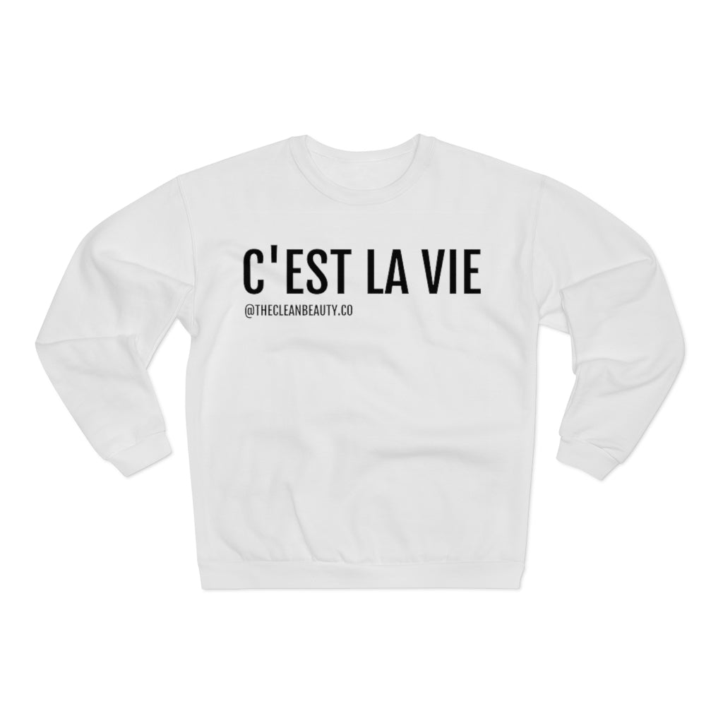 Unisex Crew Neck Sweatshirt White