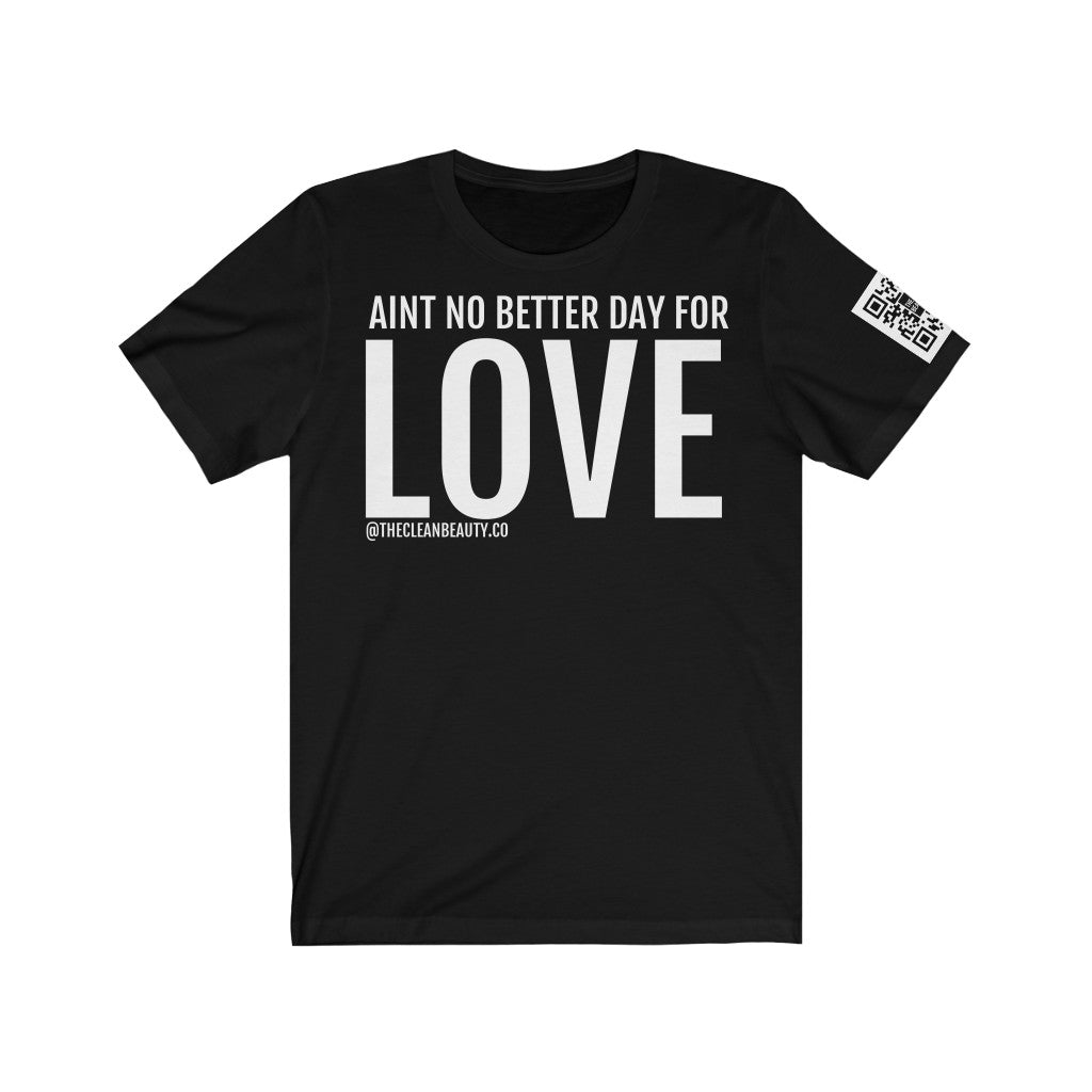 Unisex Jersey Short Sleeve Tee Black