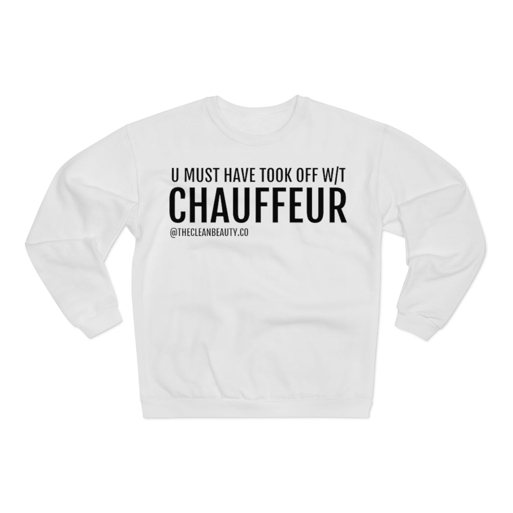 Unisex Crew Neck Sweatshirt White