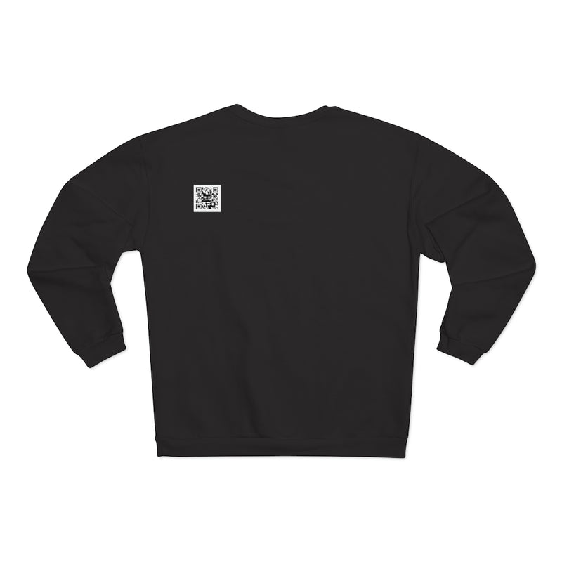 Unisex Crew Neck Sweatshirt Black