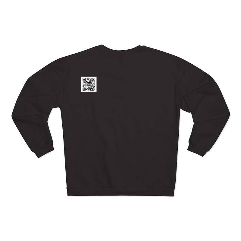 Unisex Crew Neck Sweatshirt Black