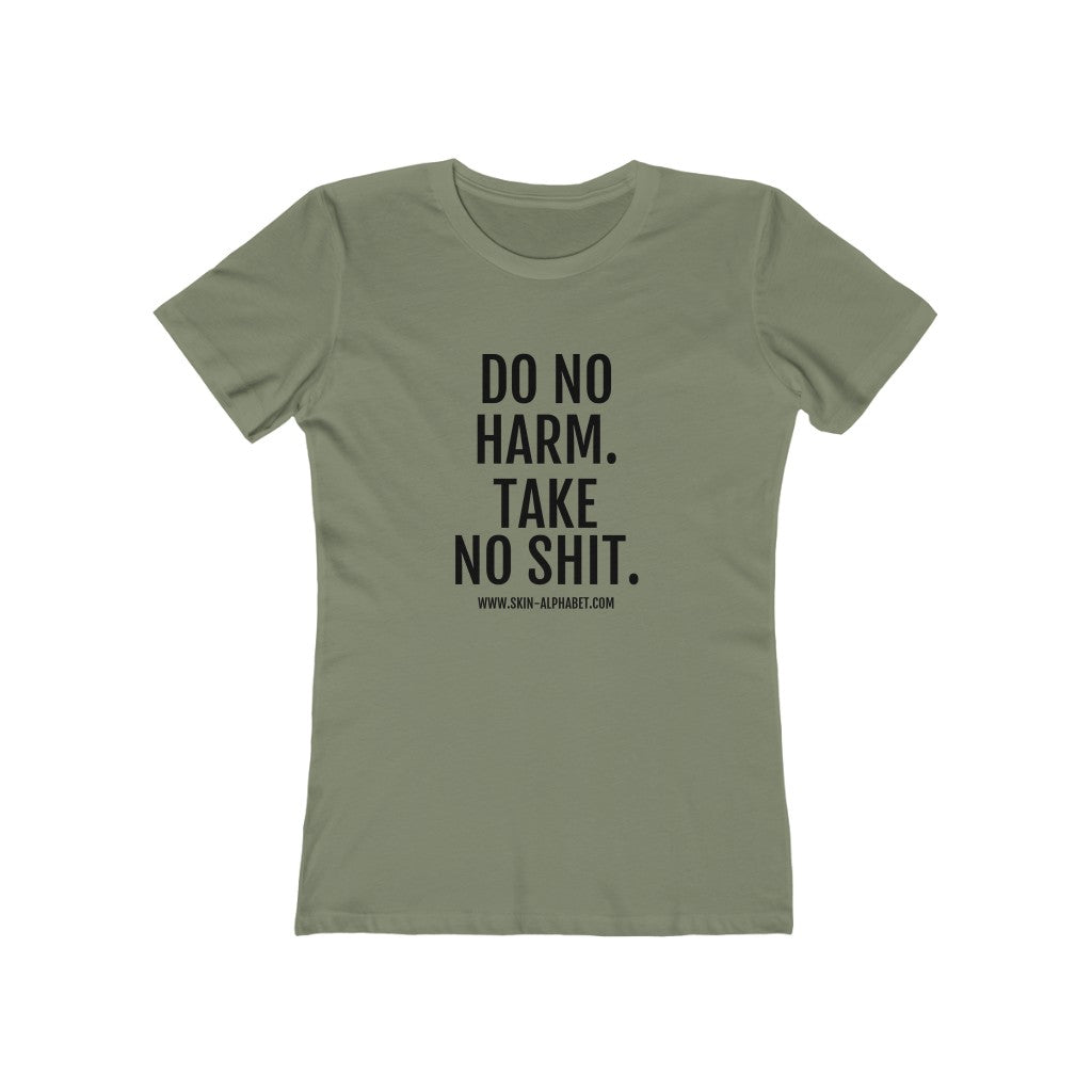 Women's The Boyfriend Tee/US Solid Light Olive