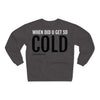 Unisex Crew Neck Sweatshirt Anthracite
