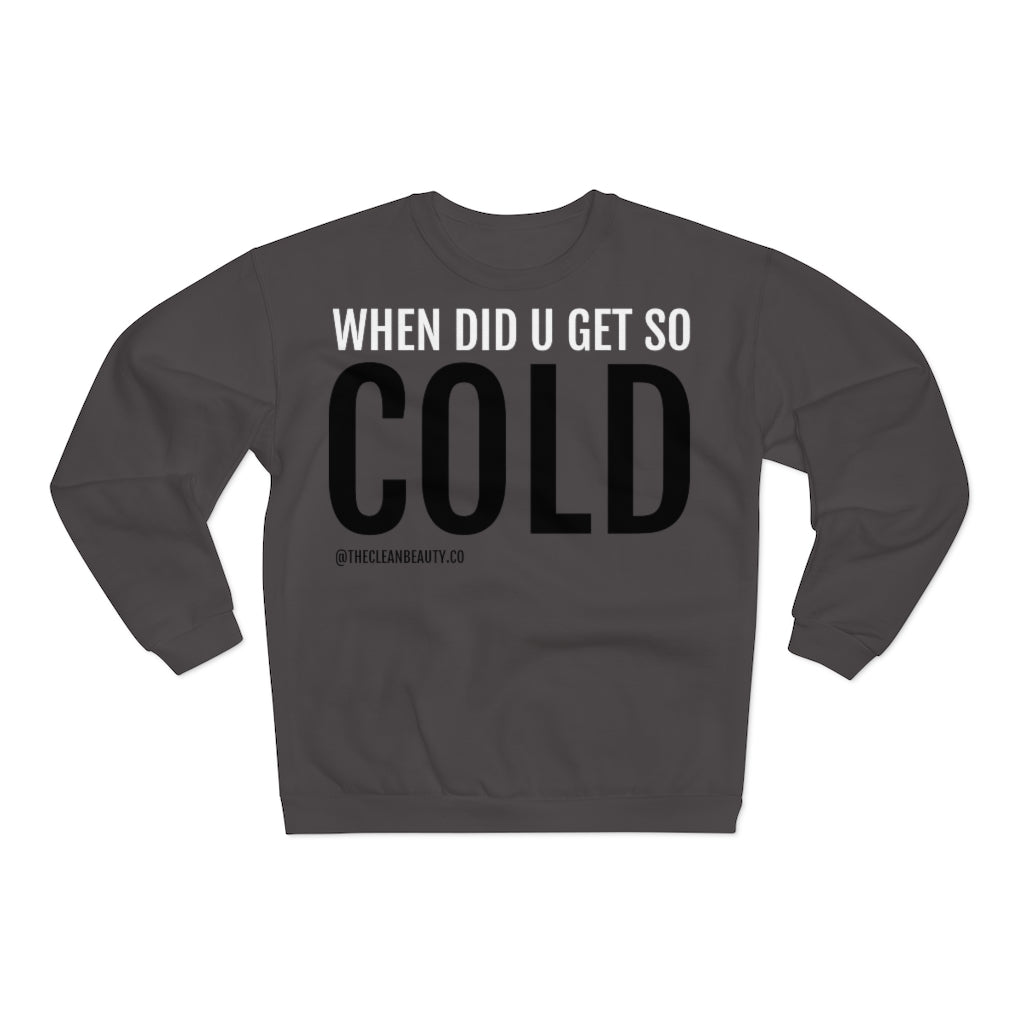 Unisex Crew Neck Sweatshirt Anthracite