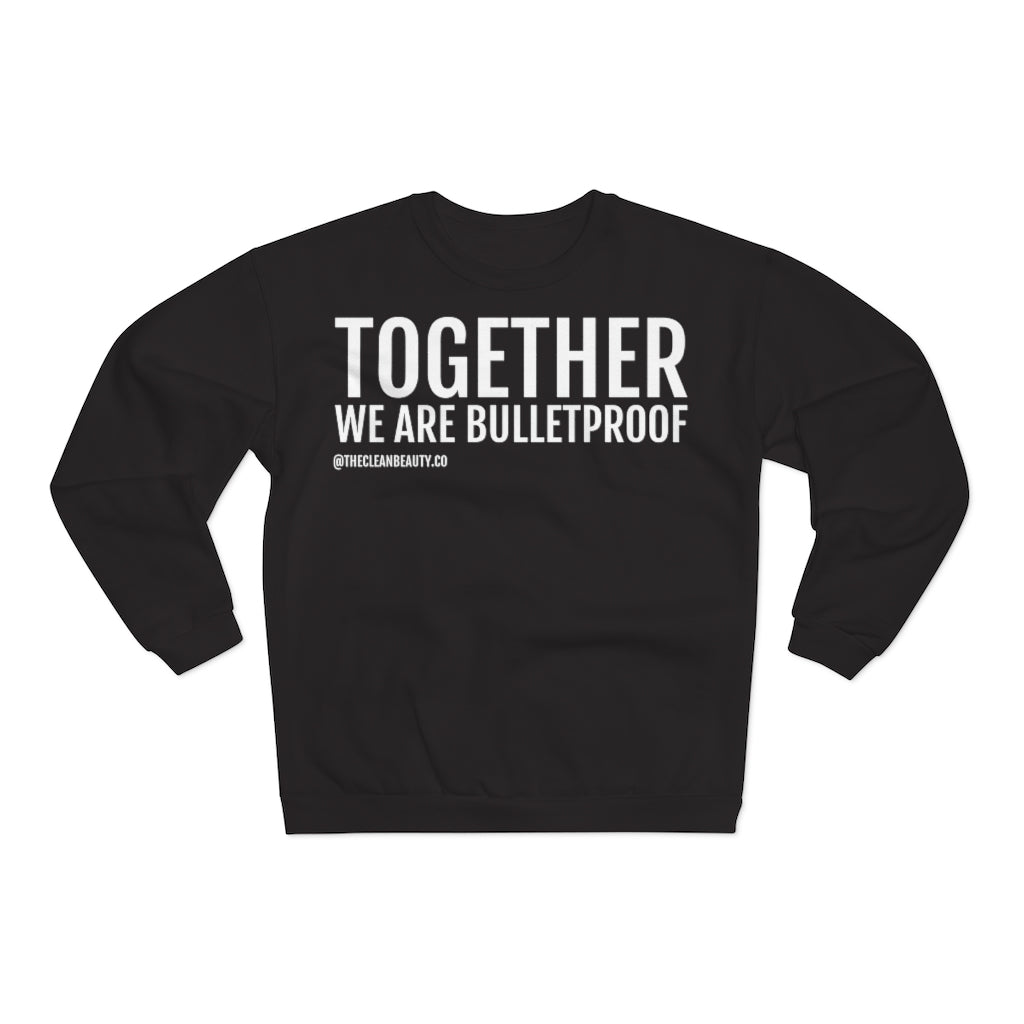 Unisex Crew Neck Sweatshirt Black