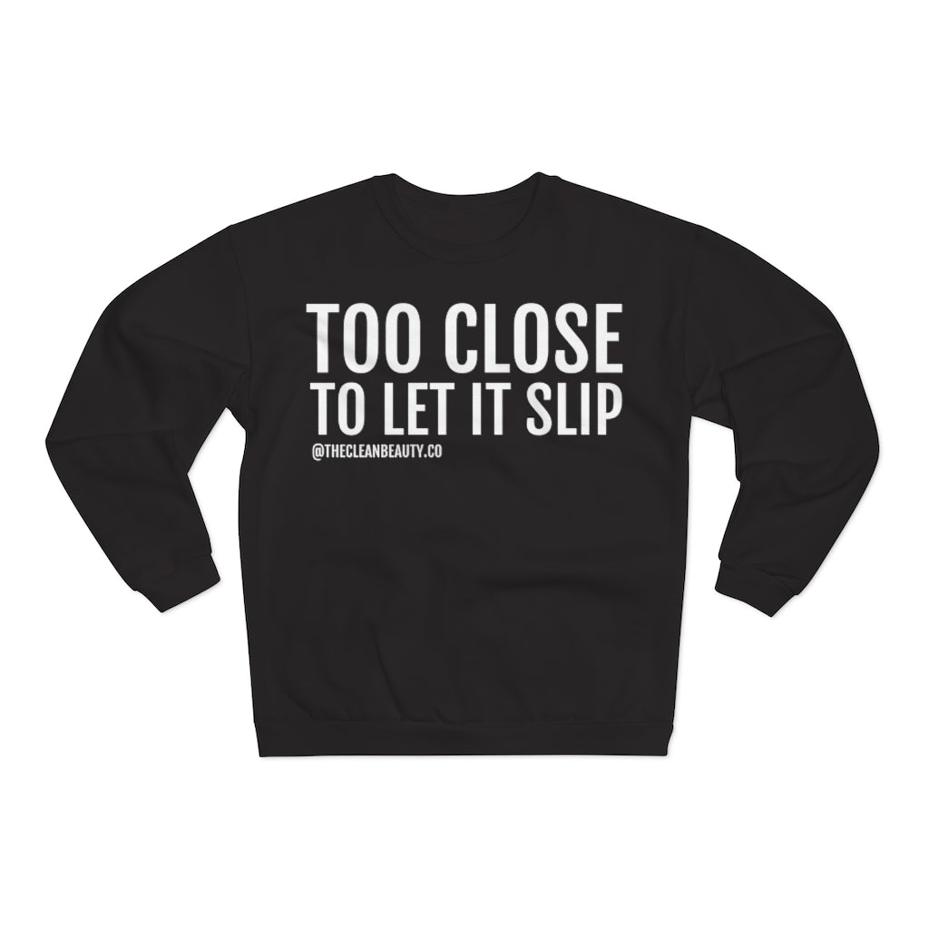 Unisex Crew Neck Sweatshirt Black