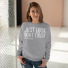 Unisex Crew Neck Sweatshirt