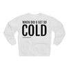 Unisex Crew Neck Sweatshirt White