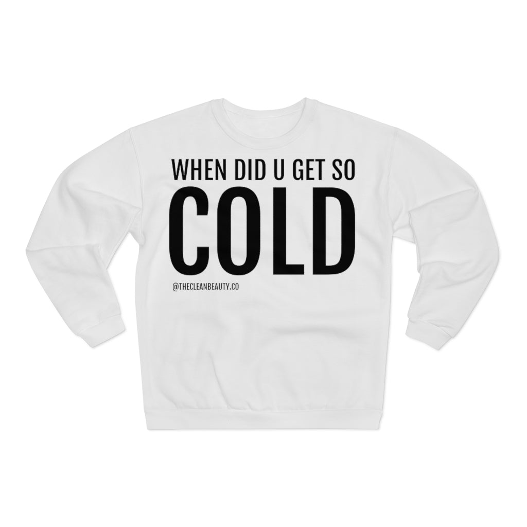 Unisex Crew Neck Sweatshirt White