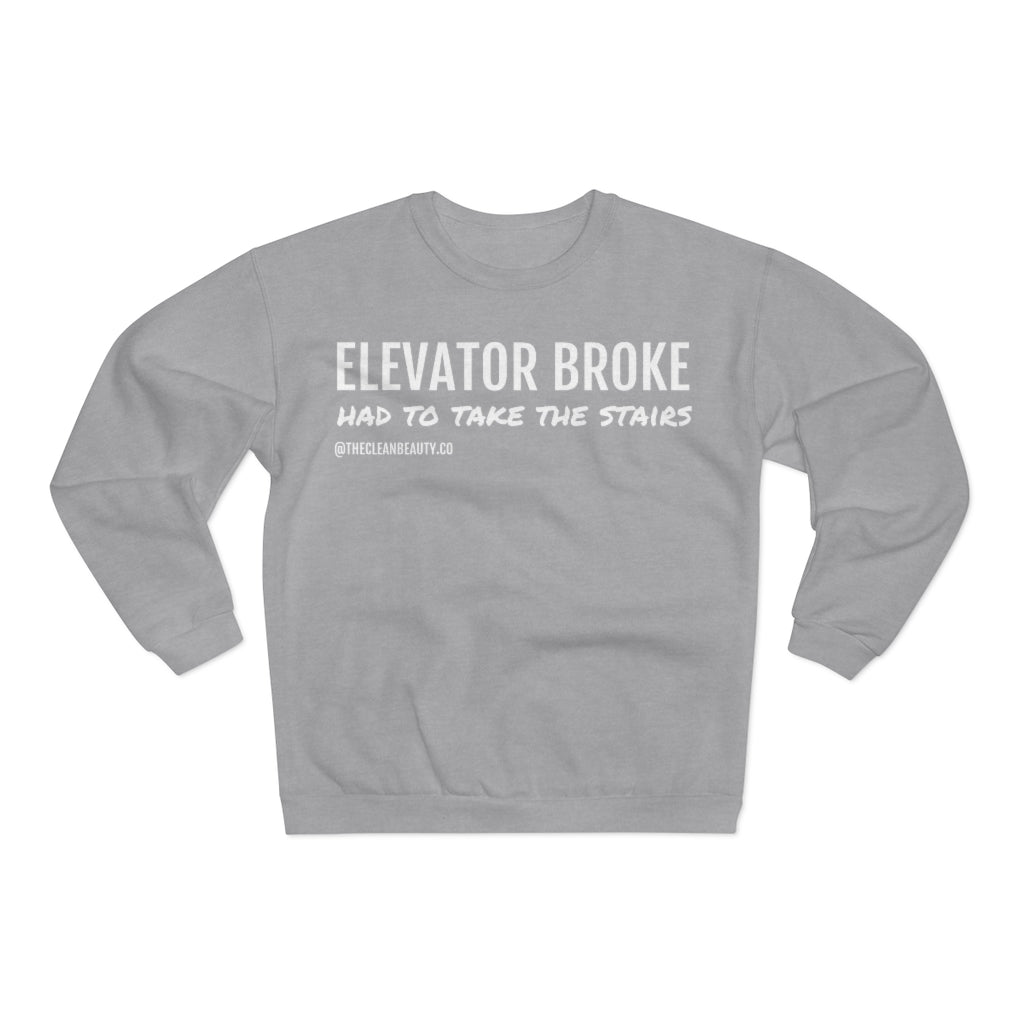 Unisex Crew Neck Sweatshirt Heather Grey