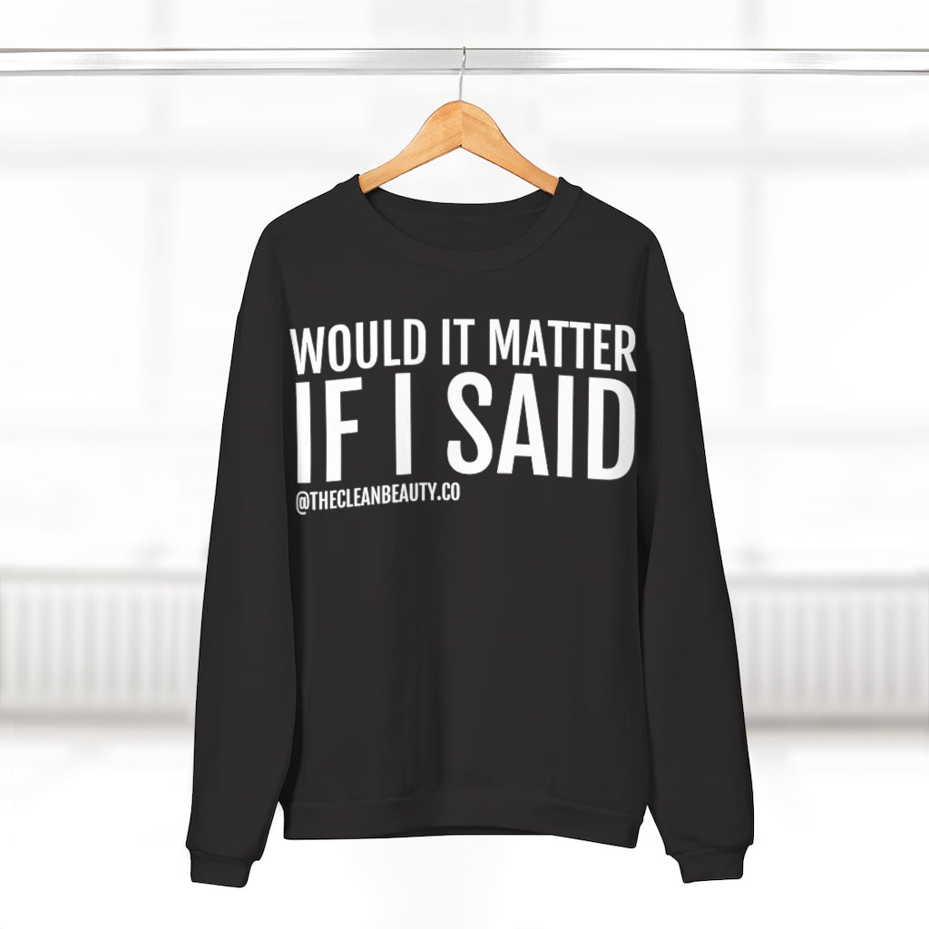 Unisex Crew Neck Sweatshirt