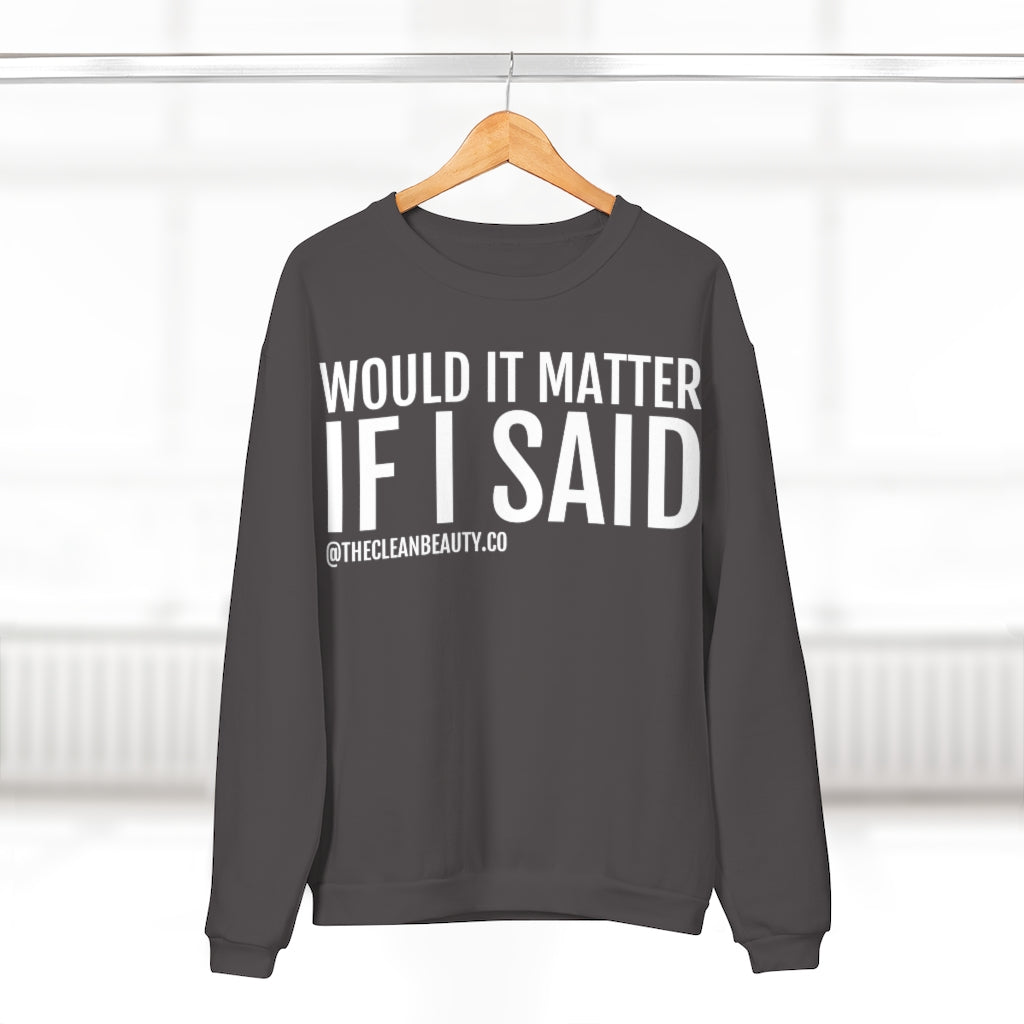 Unisex Crew Neck Sweatshirt