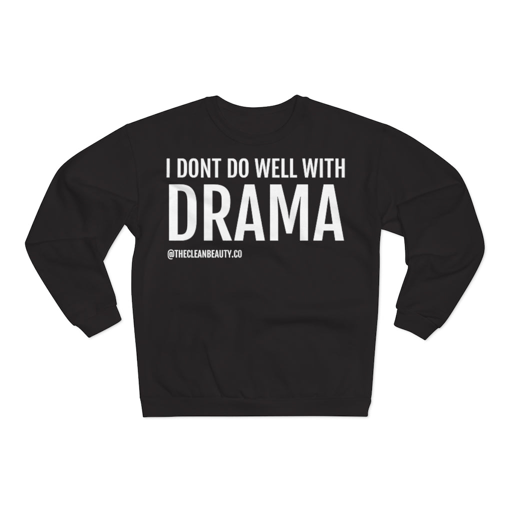 Unisex Crew Neck Sweatshirt Black