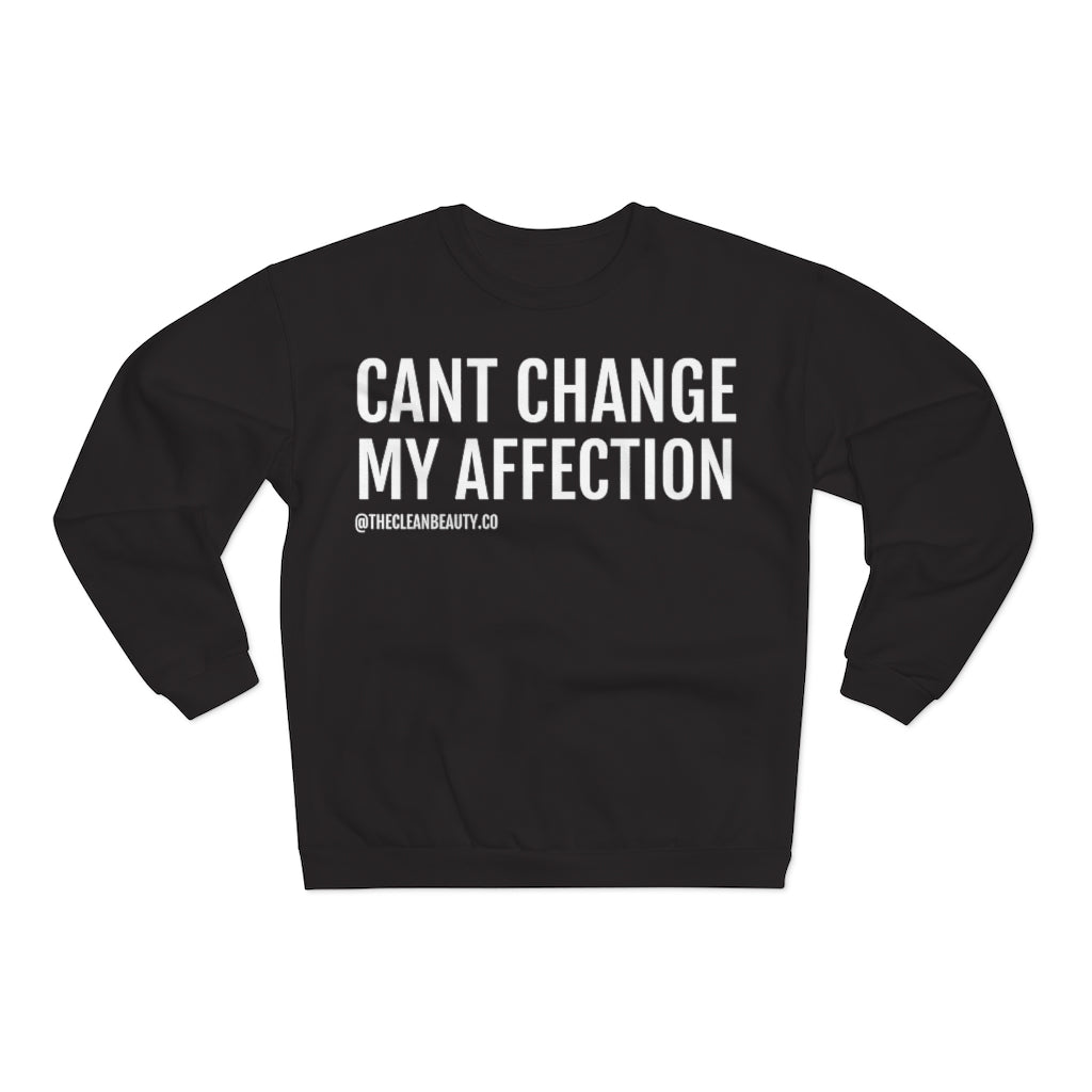 Unisex Crew Neck Sweatshirt Black