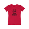 Women's The Boyfriend Tee/US Solid Red