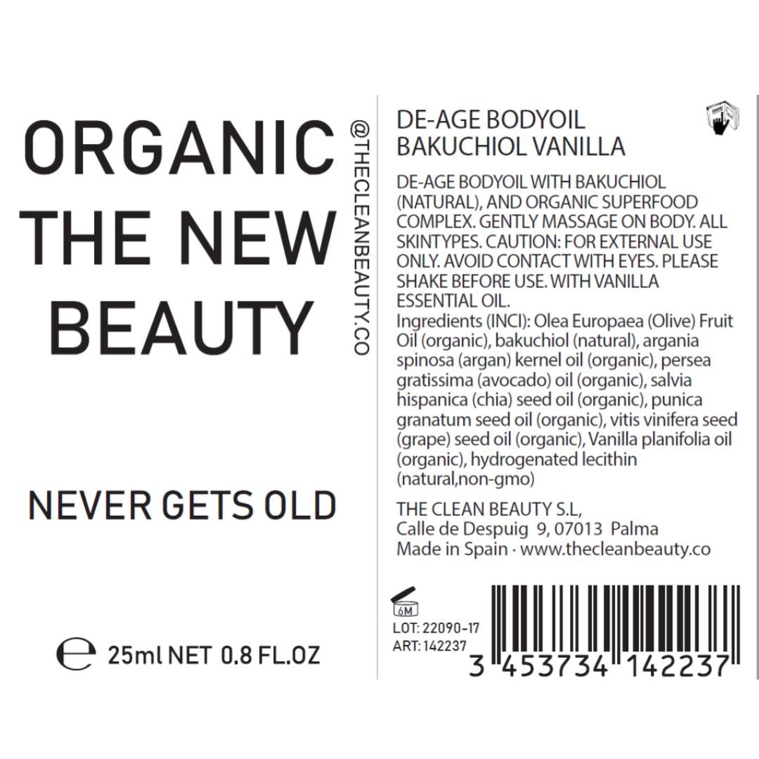 never gets old | antiage body oil | bio-organic