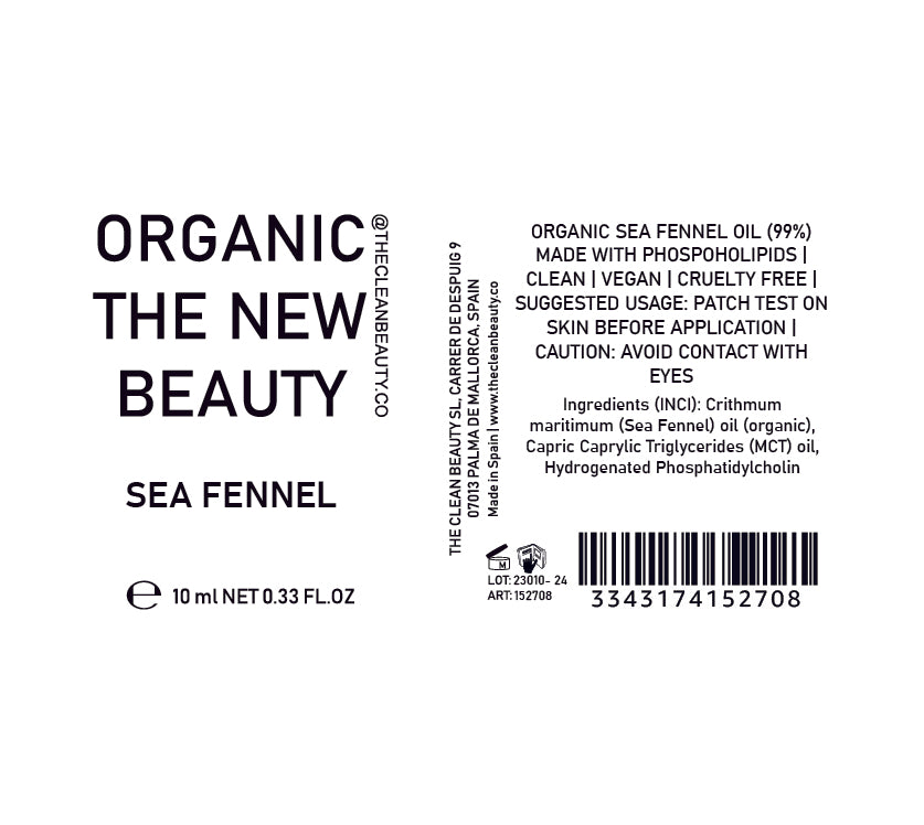 sea fennel essential oil | organic | made with plant lipids