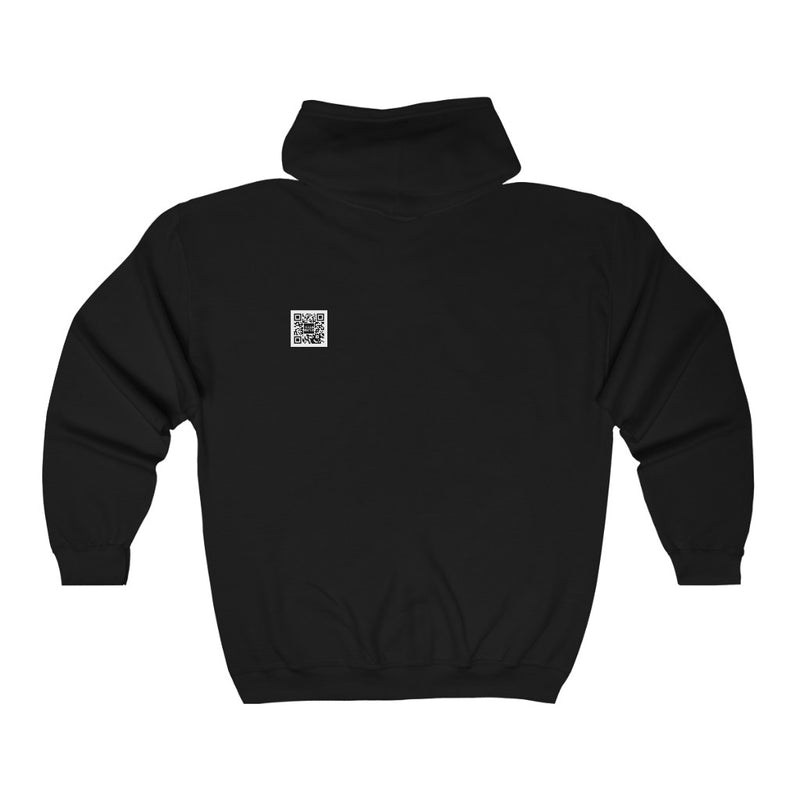 Unisex Heavy Blend™ Full Zip Hooded Sweatshirt Black