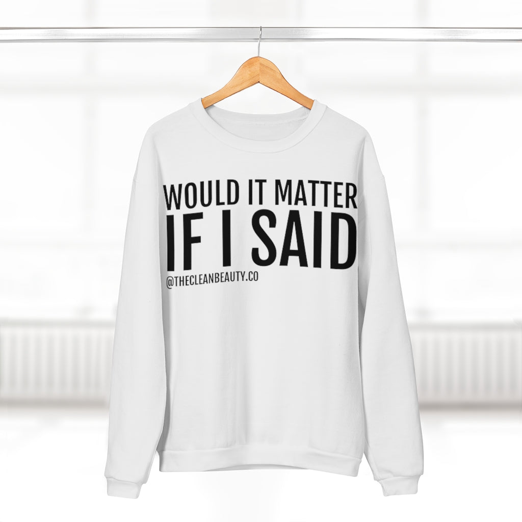 Unisex Crew Neck Sweatshirt