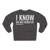 Unisex Crew Neck Sweatshirt Anthracite