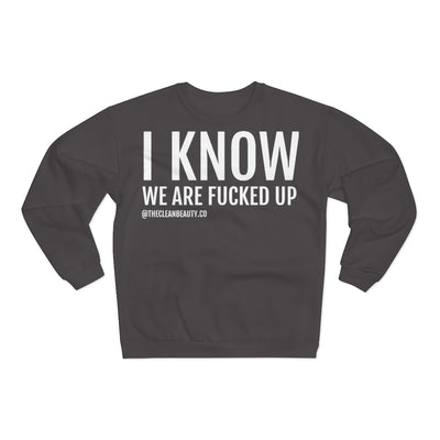 Unisex Crew Neck Sweatshirt Anthracite