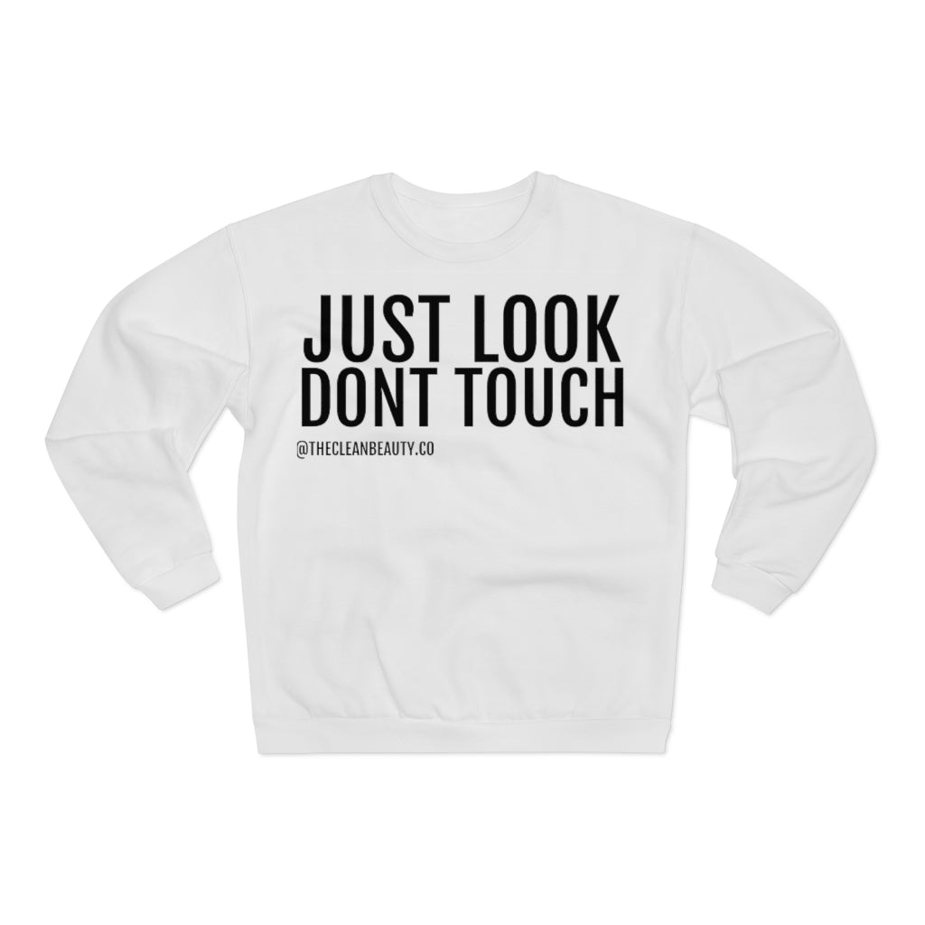 Unisex Crew Neck Sweatshirt White