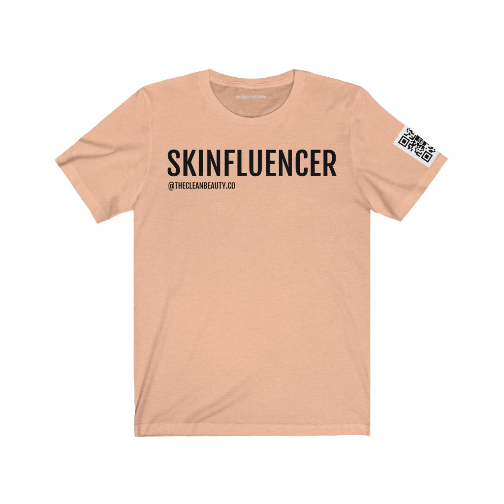 Unisex Jersey Short Sleeve Tee Heather Peach
