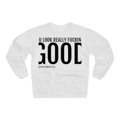 Unisex Crew Neck Sweatshirt White