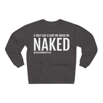 Unisex Crew Neck Sweatshirt Anthracite