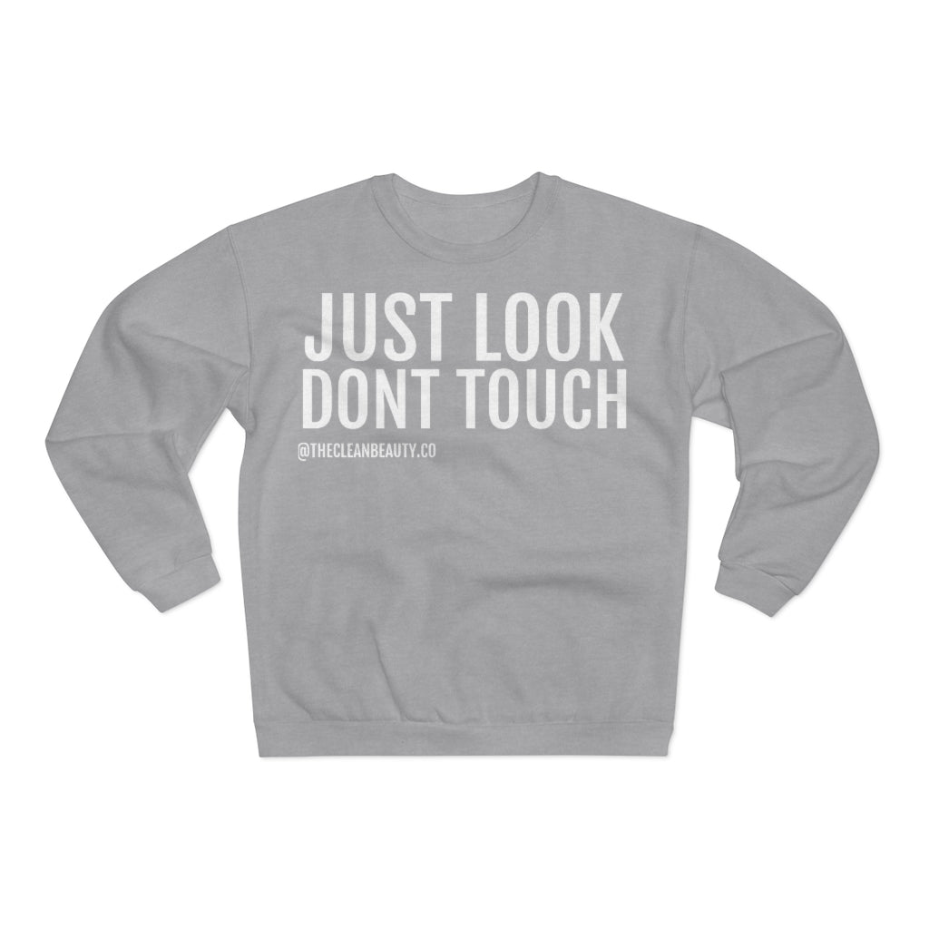 Unisex Crew Neck Sweatshirt Heather Grey