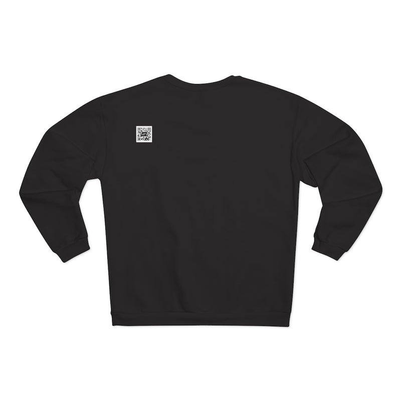 Unisex Crew Neck Sweatshirt Black