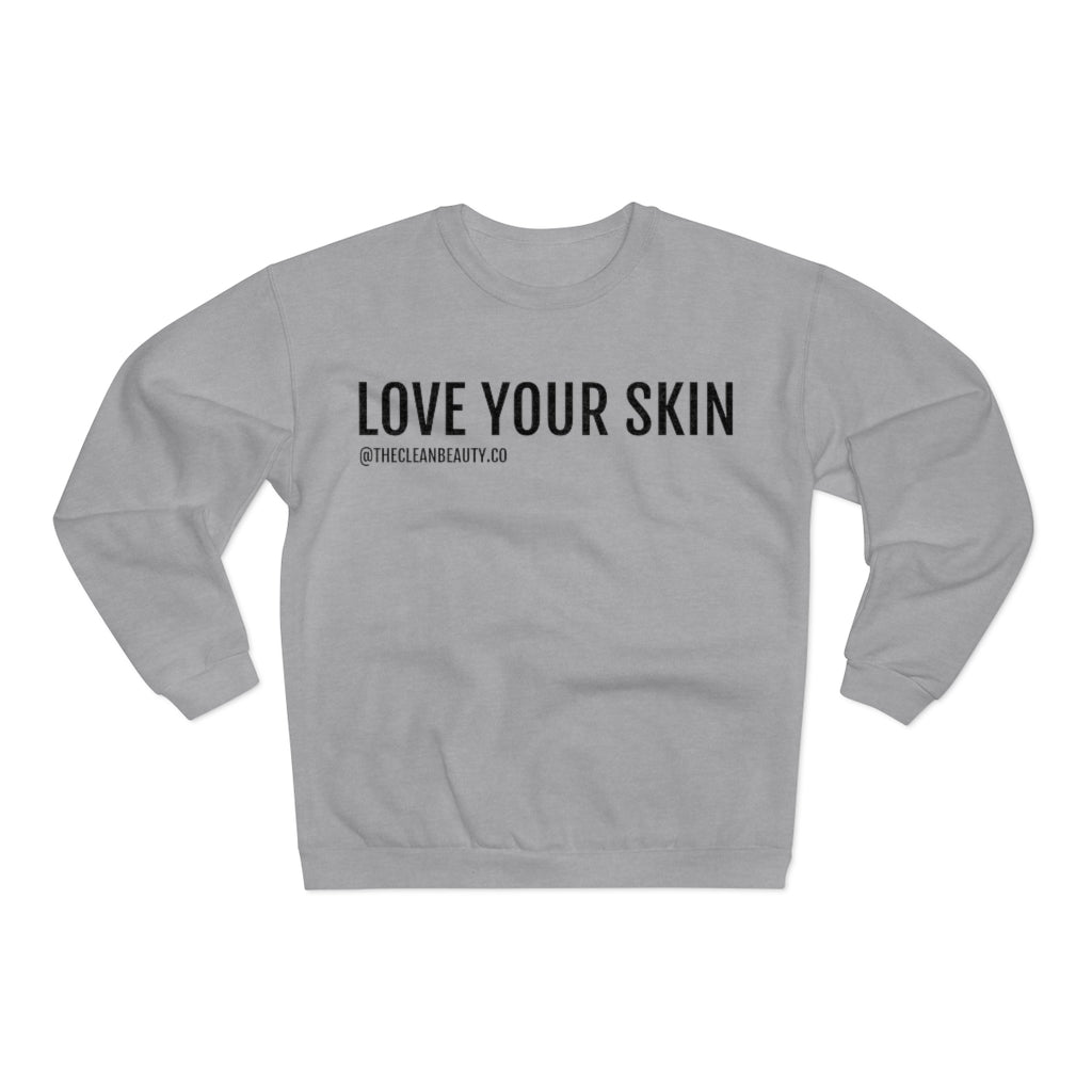 Unisex Crew Neck Sweatshirt Heather Grey