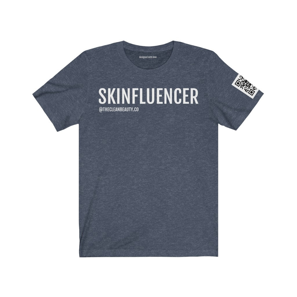 Unisex Jersey Short Sleeve Tee Heather Navy