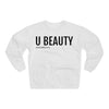 Unisex Crew Neck Sweatshirt White