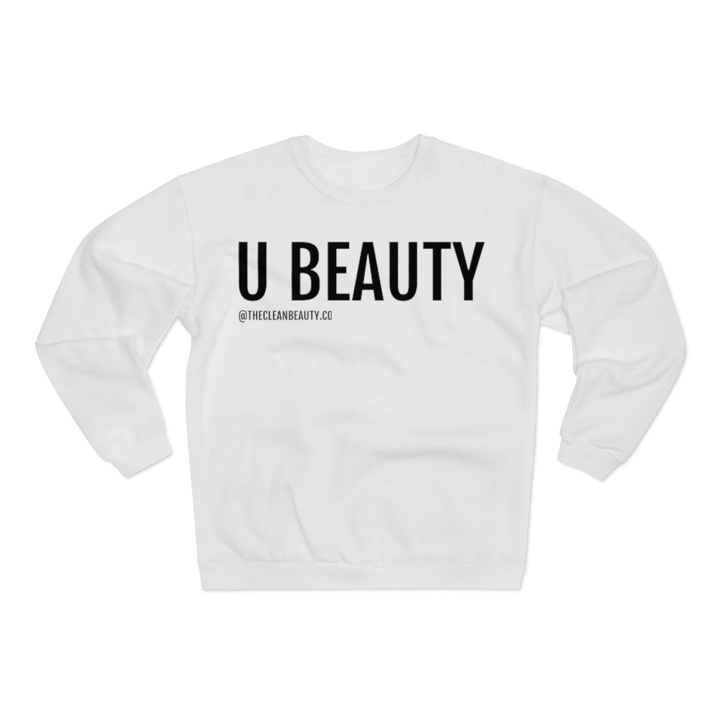 Unisex Crew Neck Sweatshirt White