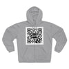 Unisex Hooded Zip Sweatshirt/EUROPE Heather Grey