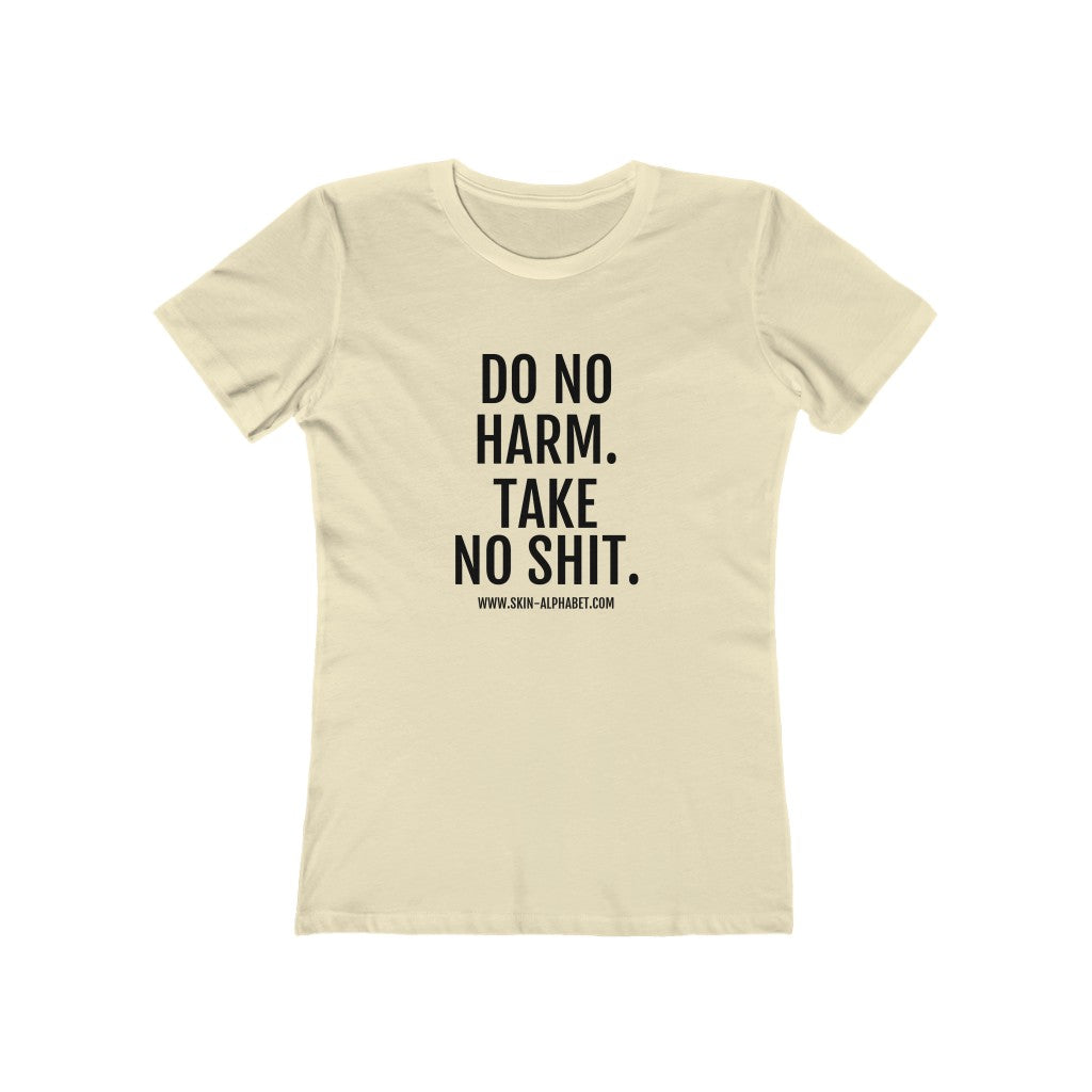 Women's The Boyfriend Tee/US Solid Natural