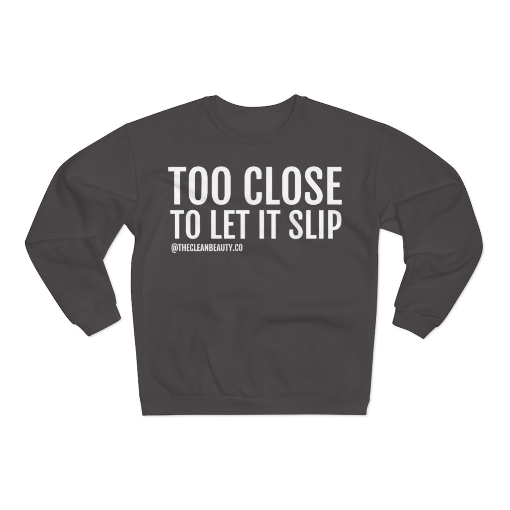 Unisex Crew Neck Sweatshirt Anthracite