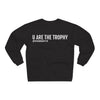 Unisex Crew Neck Sweatshirt Black