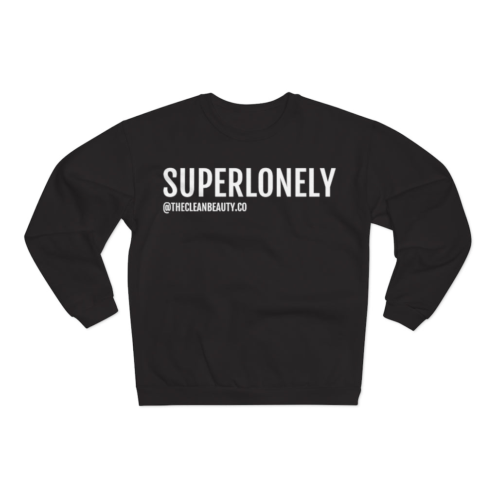 Unisex Crew Neck Sweatshirt Black