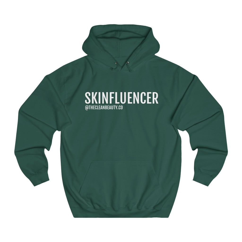 Unisex College Hoodie Bottle Green